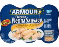 6-Pack Armour Chicken Vienna Sausage