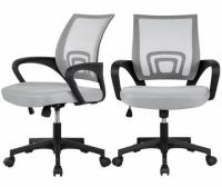 2 Mesh Office Chair Support Desk Chairs