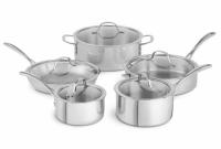 Calphalon 10-Piece Tri-Ply Cookware Set