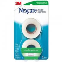 2 Nexcare Flexible Clear Tape