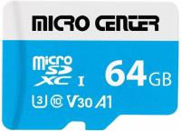 Micro Center 64GB C10 U3 V30 microSDXC Memory Card