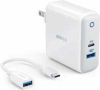 Anker PowerPort II USB Type-C + Type-A Wall Charger