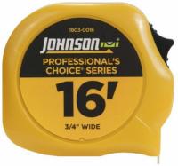 Johnson Level and Tool 16ft Power Measuring Tape