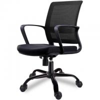 Smugdesk Mid-Back Big Ergonomic Computer Desk Chair