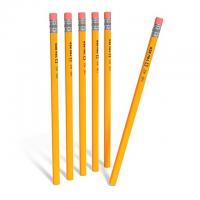 12 TRU RED 2.2mm Medium Lead Wooden Pencils