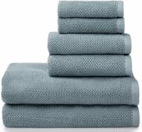 6 Welhome Franklin Cotton Textured Towels