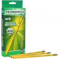 48 Ticonderoga Soft Graphite Pencils