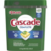 234 Cascade Complete ActionPacs Dishwasher Detergent