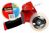 Scotch Packaging Tape Gun Dispenser with 2 Rolls