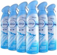 6 Febreze Air Freshener Odor Spray