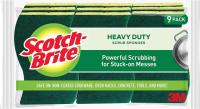 Scotch-Brite Heavy Duty Scrub Sponges 9 Count