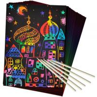 50 Piece Rainbow Magic Scratch Paper
