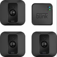 3-Camera Blink XT2 Wireless Home Security System with Echo Show 5