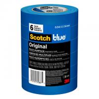 6x 3M ScotchBlue Original Multi-Surface Painters Tape