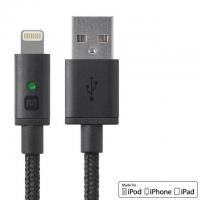 4 Monoprice Luxe Apple MFi Certified Lightning USB Cables