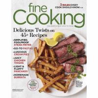 Fine Cooking 2 Year Magazine Subscription