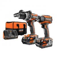 Ridgid 18V Brushless Hammer Drill and Driver Combo Kit