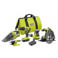 Ryobi 18v One+ Cordless 5-Tool Combo Kit