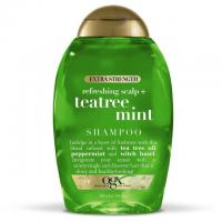 2x OGX Strength Refreshing Scalp + Tea Tree Mint Shampoo