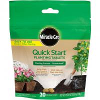 20-Count Miracle-Gro Quick Start Planting Tablets