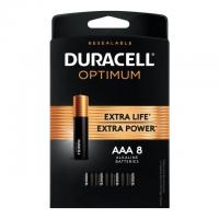 8 Duracell Optimum AA or AAA Batteries with Rewards
