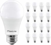 16 MaxLite 5000K A19 1600 Lumen 100W Dimmable LED Bulbs