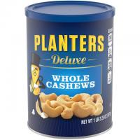 Planters Deluxe Whole Cashews Roasted in Peanut Oil