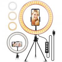 Selfie Ring Light with Tripod Stand and Phone Holder