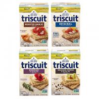 4 Triscuit Whole Grain Crackers