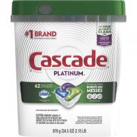 124 Cascade Platinum Dishwasher Detergent ActionPacs