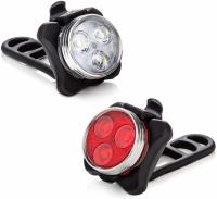 Vont Pyro Front Back LED Bike Light Set