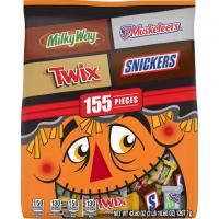 155 Snickers Milky Way Musketeers Twix Halloween Variety Pack