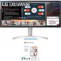 LG 34in WFHD HDR AMD FreeSync Monitor with MS Office 365