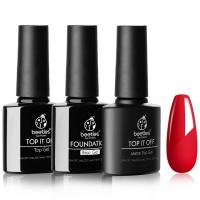 Beetles Gel Nail Polish Base No Wipe Top Coat