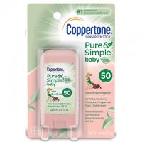 Coppertone Pure and Simple Baby SPF 50 Sunscreen Stick