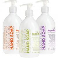 3 Sapadilla Rosemary Peppermint Grapefruit Hand Soap