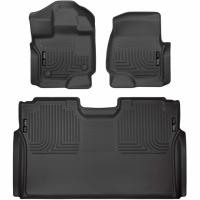 Ford F-150 2015 to 2020 Husky Liners Weatherbeater Floor Mats