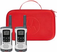 2 Motorola Talkabout T280 Rechargeable 2-Way Radios