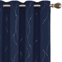 Deconovo Blackout Curtains Grommet Top Drapes