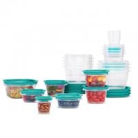 Rubbermaid Press and Lock Easy Find Lids Food Storage Containers