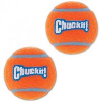 2 Chuckit Dog Toy Small Tennis Balls