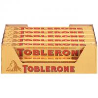 20 Toblerone Swiss Milk Chocolate Honey and Almond Nougat Bars