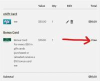 Panera Gift Card with a Panera Gift Card Purchase