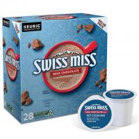 28 Swiss Miss Milk Chocolate Hot Cocoa Keurig Single-Serve K Cup Pods