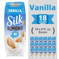 6 Packs of 18 Silk Shelf-Stable Almondmilk