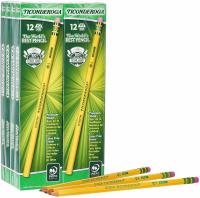 96 Ticonderoga Unsharpened Wood-Cased Graphite Pencils