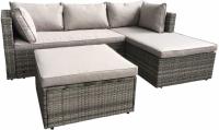 AmazonBasics Outdoor Patio Garden 3-Piece Sofa Lounge Set