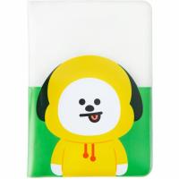 BT21 Cute Clear Passport Holder Cover Wallet for Travel