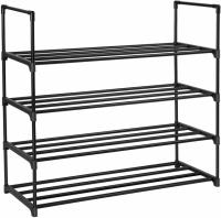 Songmics 4-Tier Metal Shoe Rack