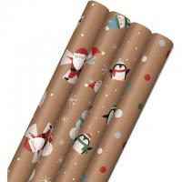Hallmark Kraft Christmas Wrapping Paper